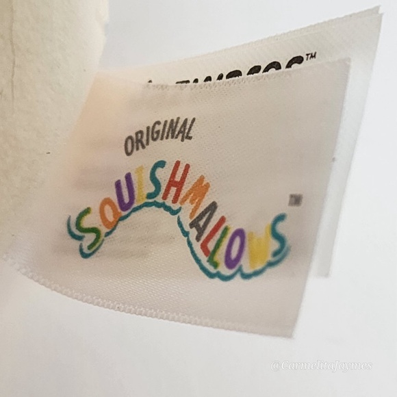 DRAY ⛄️ Gold Winter Yeti W/Hat Xmas Ornament Original Squishmallows Kellytoy NWT - Picture 7 of 8